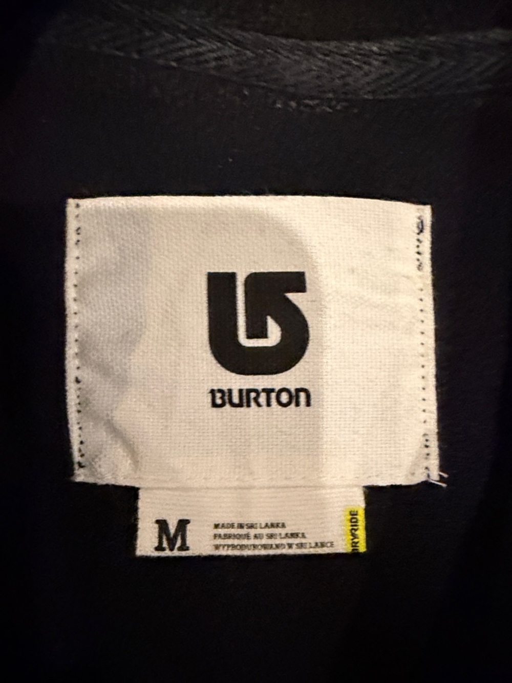 Burton never worn Men's Black Full-Zip Hoodie Jacket - Picture 2 of 4